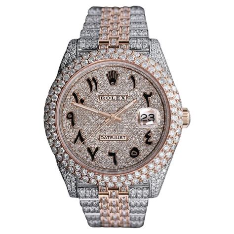 women's iced out rolex|Rolex datejust 41mm iced out.